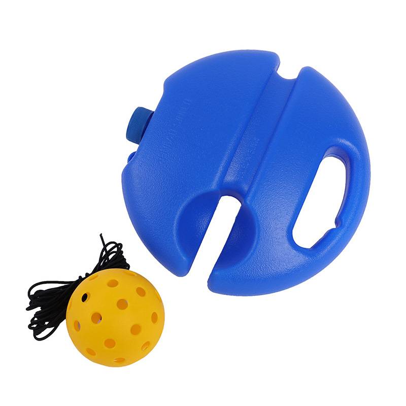 Single Pickleball Piccoon Training 40 -hole PE High Bullet Cave Pills beginner practice water injection base