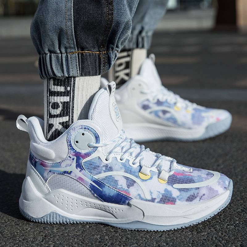 The official brand Nike official high -top basketball shoes men and women, anti -slip, wear, wear, shock absorption lightweight mesh