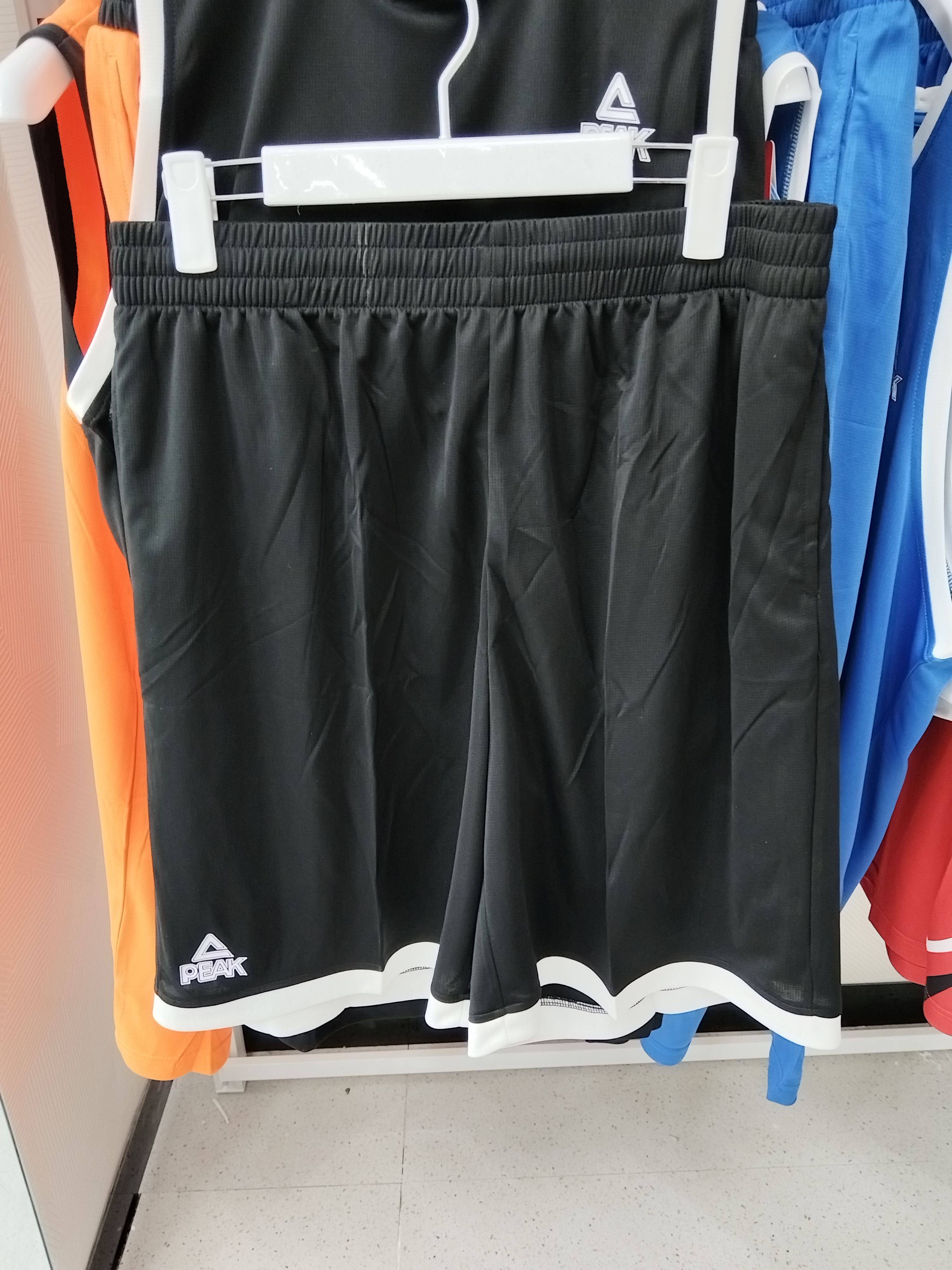 Peak Basketball Set Men's 2024 Summer Summer Character Training Short Set Group Buy Passable Basketball Service F7240101
