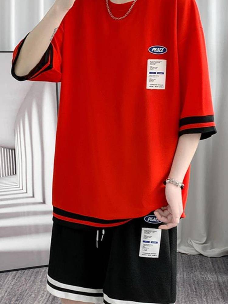 Peak adapts to youth sports sleeves to dress great boys summer basketball clothes junior high school high school students handsome boys
