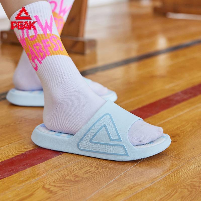 Peak Polar slippers Female new second -generation wear -resistant soft bottom anti -slip basketball sports men couple couple sand slippers