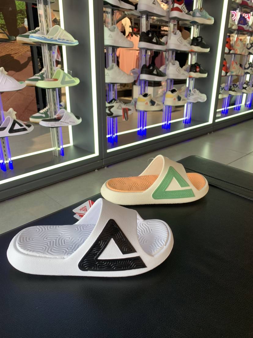 Peak polar slippers men's and women's couple shoes in summer wearing sports slippers basketball non -slip moisture shoes Landand beach shoes
