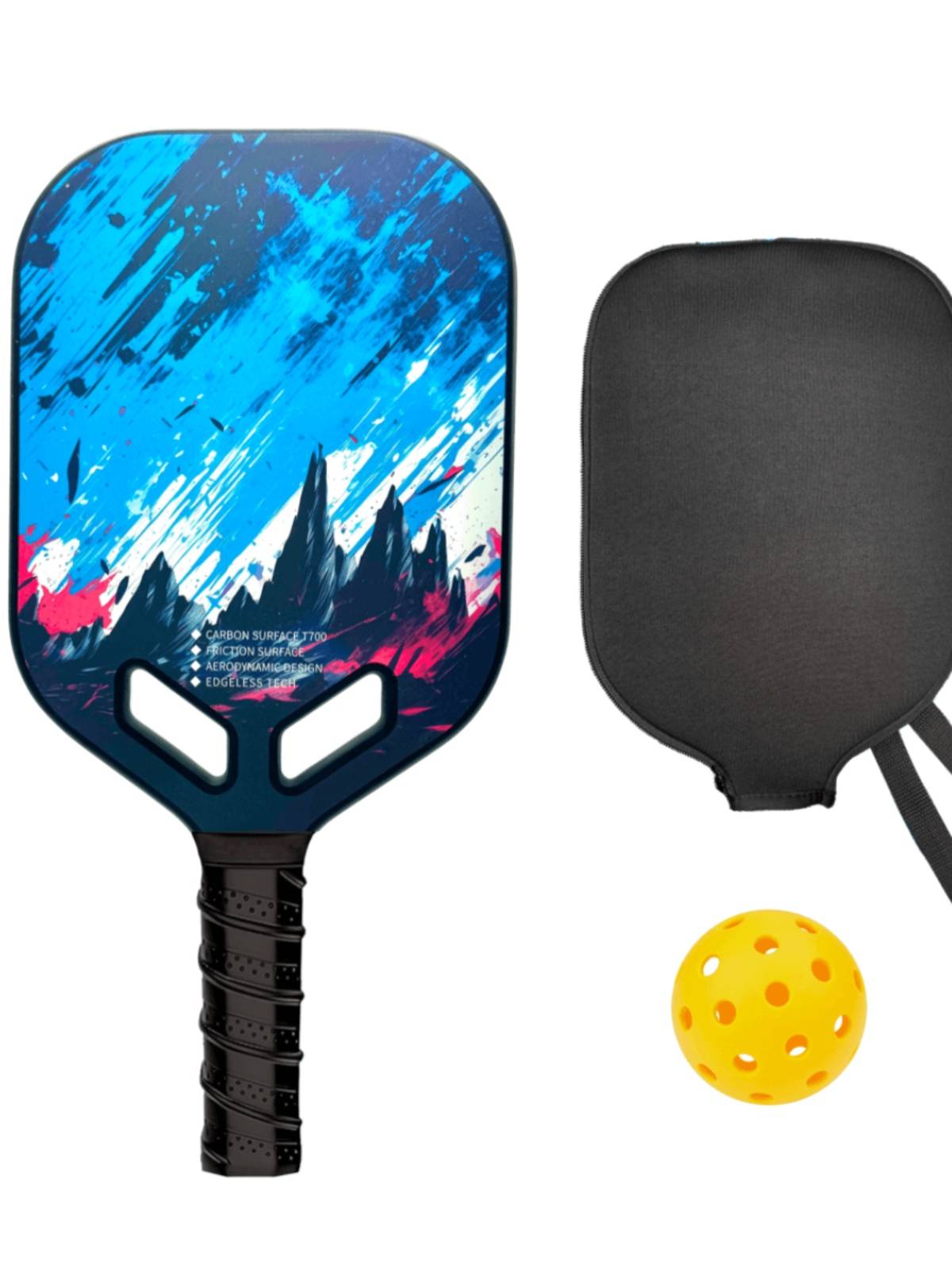 Picker Pickleball racket carbon fiber frosted high -end competition professional sports cave board set