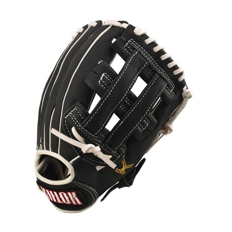 Children's baseball glove adult baseball inside and outside wild leather pitcher youth school training hard soft equipment