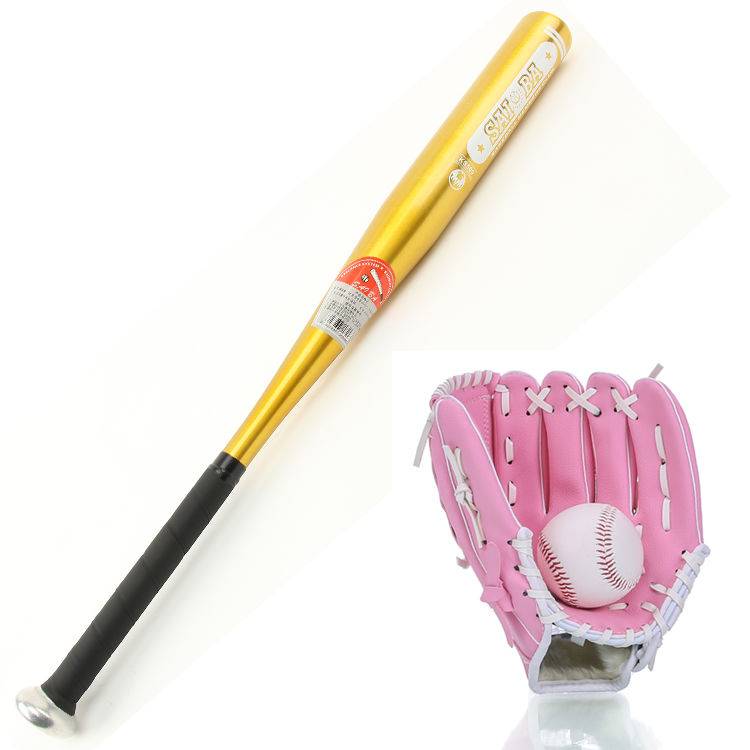 Adult Golden Ball+Pink Gloves
