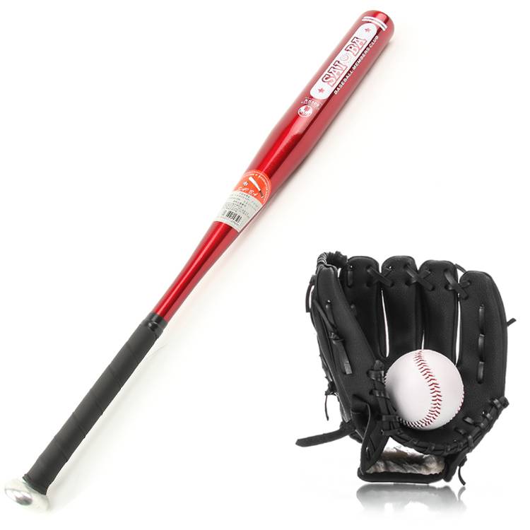 Adult red ball+black glove