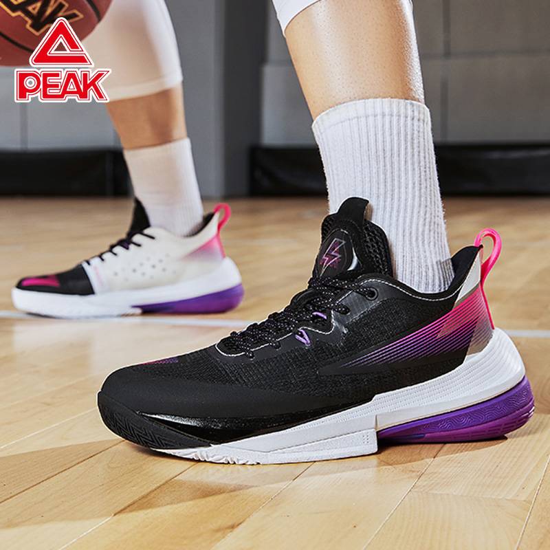 Peak polar lightning basketball shoes new Lightning generation generation generation, shock -absorbing, wear -resistant actual combat sports basketball shoes