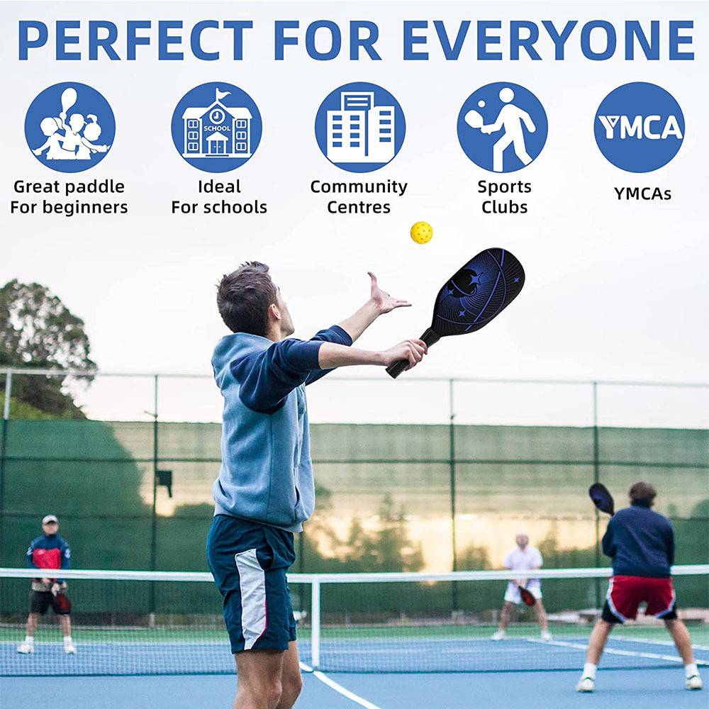 Carbon fiber Pieca racket honeycomb board outdoor sports carbon puppets cross -border Pickleball paddle