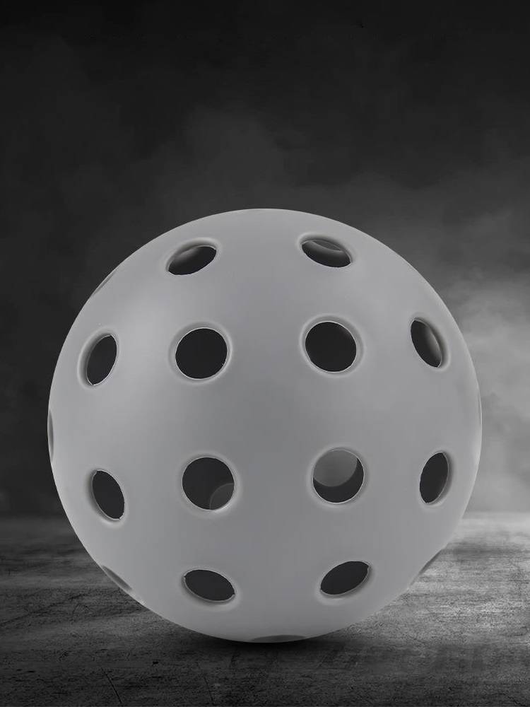 Professional competition High -quality Picker high -grade gray Pickleball40 holes 74mm outdoor Picker ball transparent tube