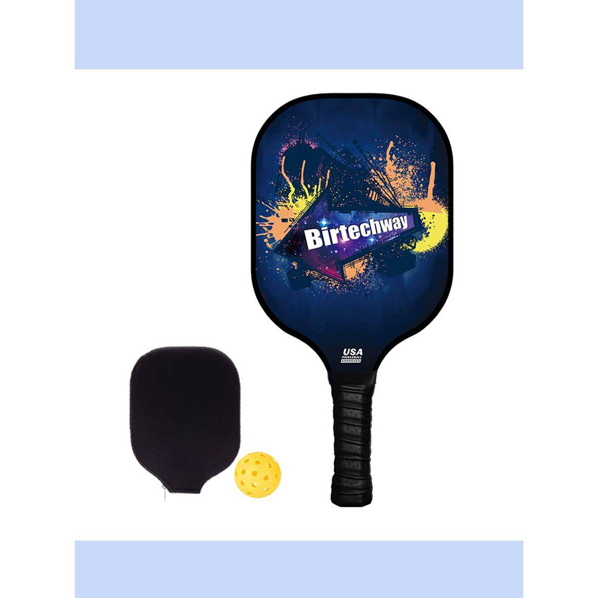 Professional Pickleball Pork Raipower Panel Panel Carbon Fiber Caveball