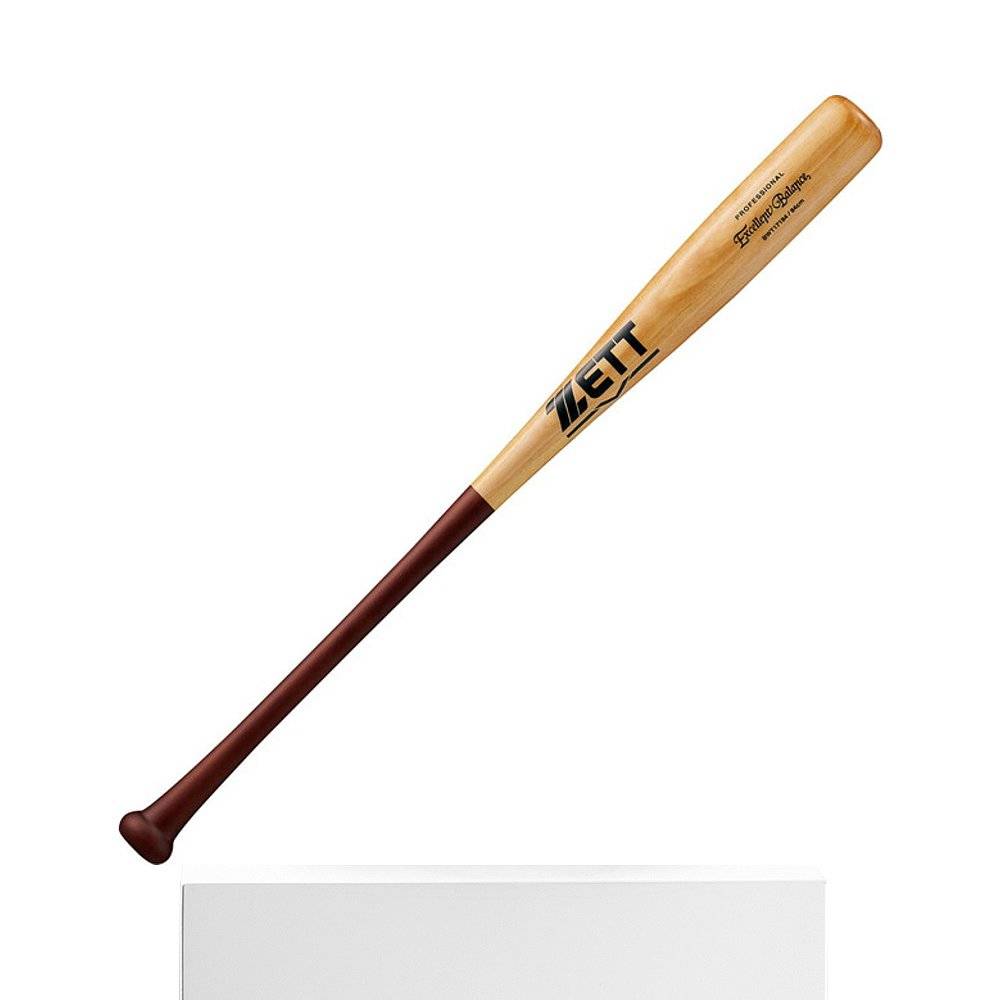 Japan Direct Mail Zett Baseball Hardwood Baseball Excellence Balance 84 cm Baseball Base BWT17184-37