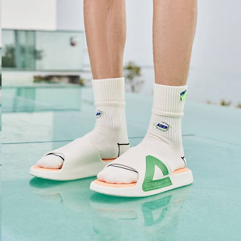 Pyk -Polar slippers Men's summer new outdoor basketball sandals sandals female DIY tide brand official flagship store