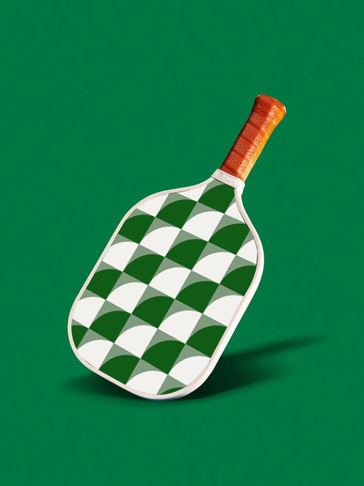 French retro -style ball racket pickledball carbon fiber shooting student starts to start and shoot super light bombs