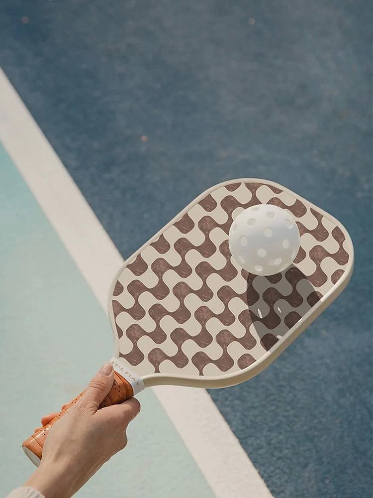 White Pek 40 -hole outdoor 74mm hole ball Pickleball professional training competition ball durable