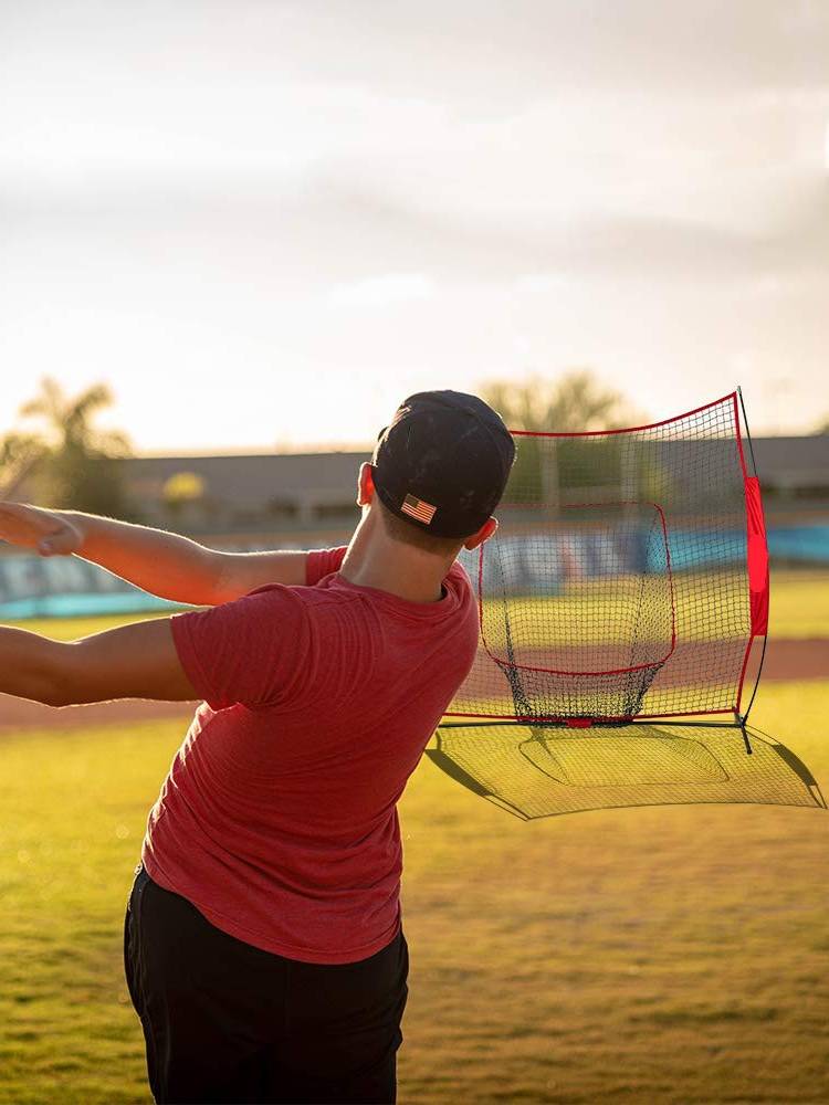 Baseball strike net transmission network training network floor floor baseball net soft ball hard ball hard ball baseball net set football flat network