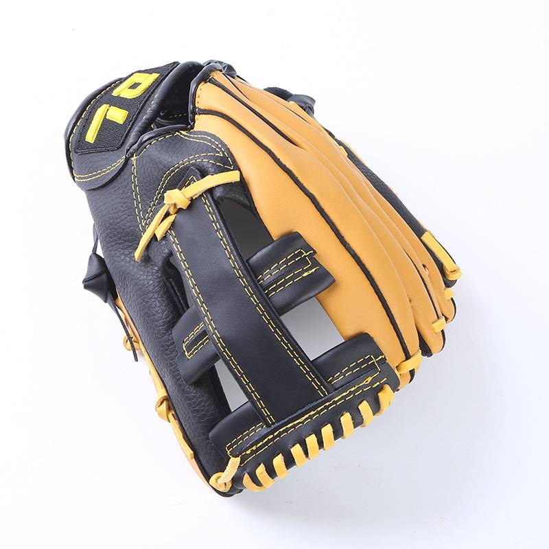 Baseball gloves two -layer cowhide gloves Children, adolescents, throw gloves, left and right hands to fight baseball gloves