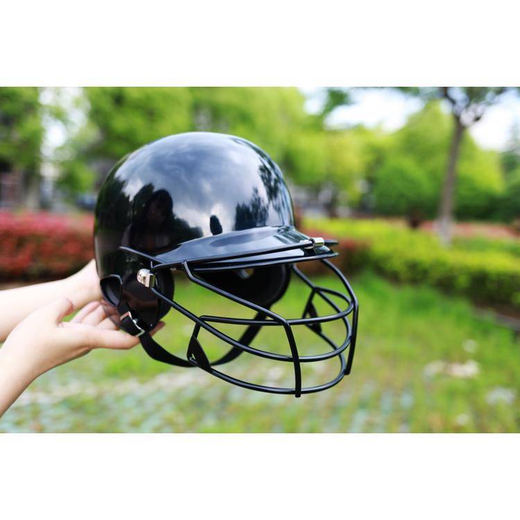 2024 professional baseball helmet strikes the softball capture hand helmet helmet, the two -ear mask protective mask protective head protection stick