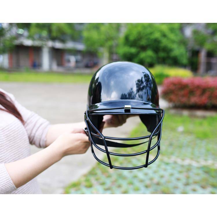 2024 professional baseball helmet strikes the softball capture hand helmet helmet, the two -ear mask protective mask protective head protection stick