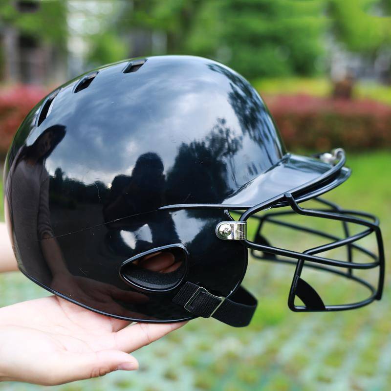 2024 professional baseball helmet strikes the softball capture hand helmet helmet, the two -ear mask protective mask protective head protection stick
