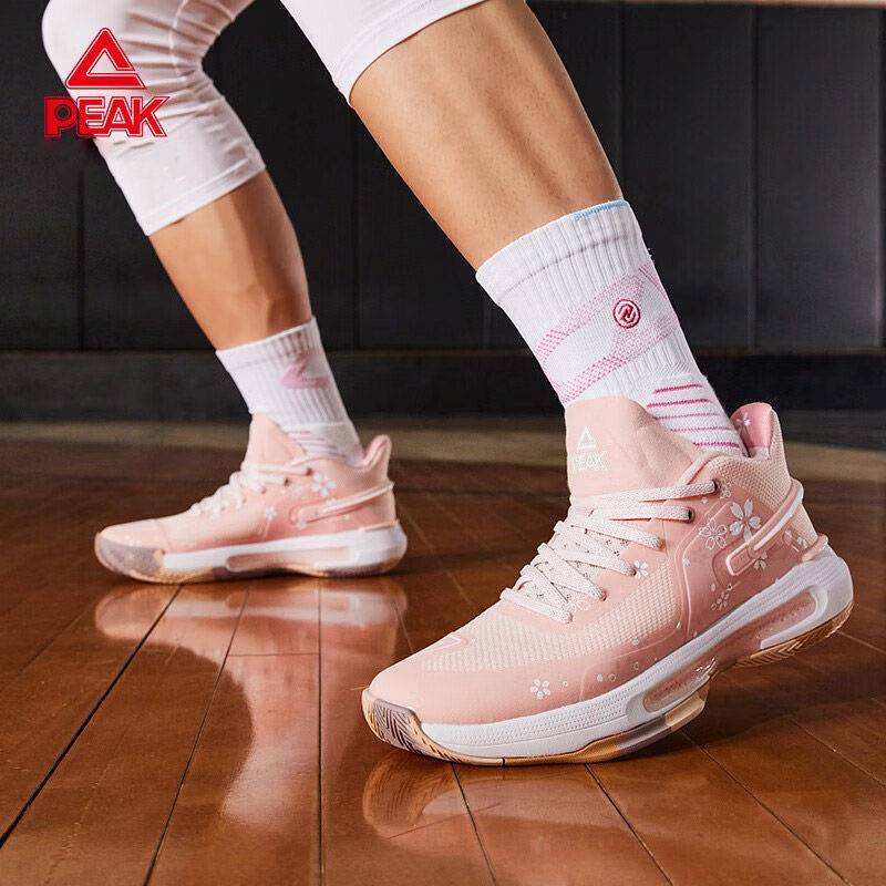 Peak men's shoes flashes 4 basketball shoes men's summer new breathable shock -absorbing and wear -resistant actual combat shoes sneakers
