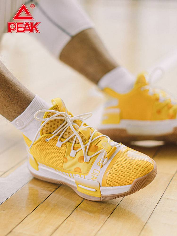 Peak Status Fighting Basketball Shoes Men Luwei Cheese color matching special sneakers trend fashion venue boots men