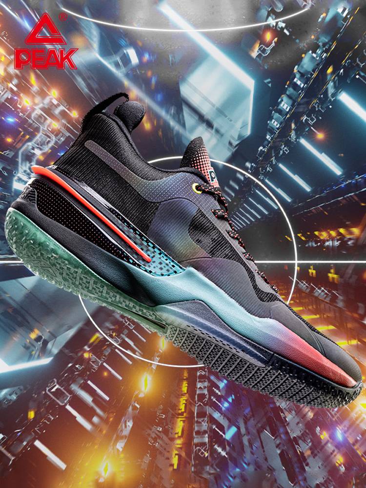 Peak pole flashes 3 generations of basketball shoes summer new low -top actual combat professional carbon sneakers sports shoes men