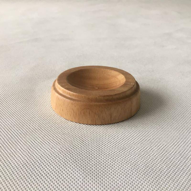 Bird Baseball base solid wood stick base gift baseball supporting craft wooden base house decoration display