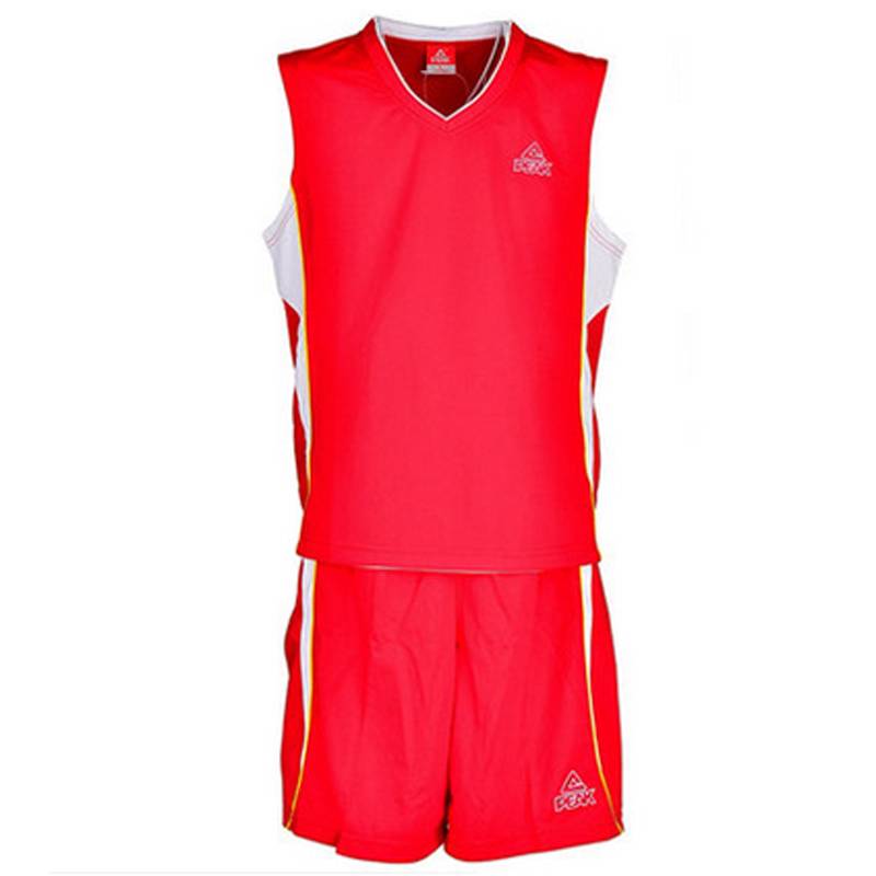 Peak Basketball Clothing Set Men's Genuine Spring and Summer Basic Basketball Training Services Group Buying Jersey