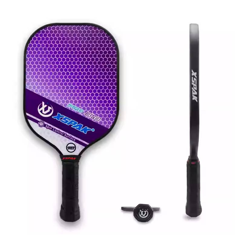 Factory Direct Sold Pork Pek ball racket glass Portcar racket surface surface control type