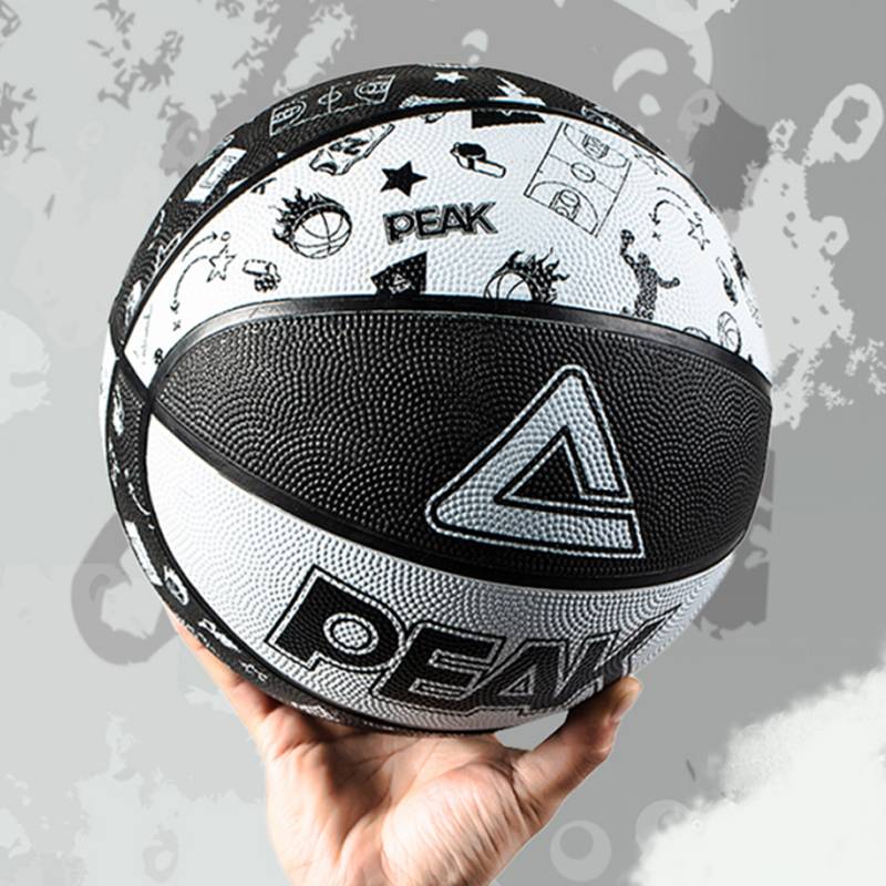 Pyk basketball indoor and outdoor universal wear resistance No. 7 graffiti wind competition training adult student rubber basketball