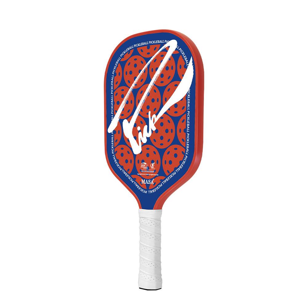 Pickleball ball racket glass fiber competitive version, Guangdong light industry Pick and MASA joint model