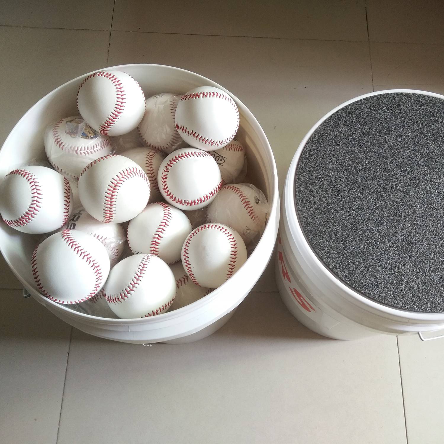 Baseball Barrel Storage Barrel Peripheral Supplies Balls Stroke Equipment Baseball Ball Balls Bringing