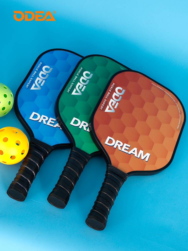 ODEAR Pickleball Praccus racket carbon fiber beginner professional Model Pork holes