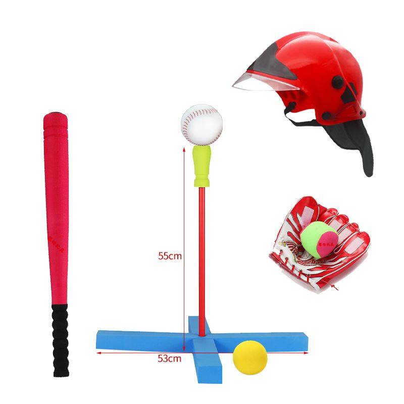 Small full set baseball stick red