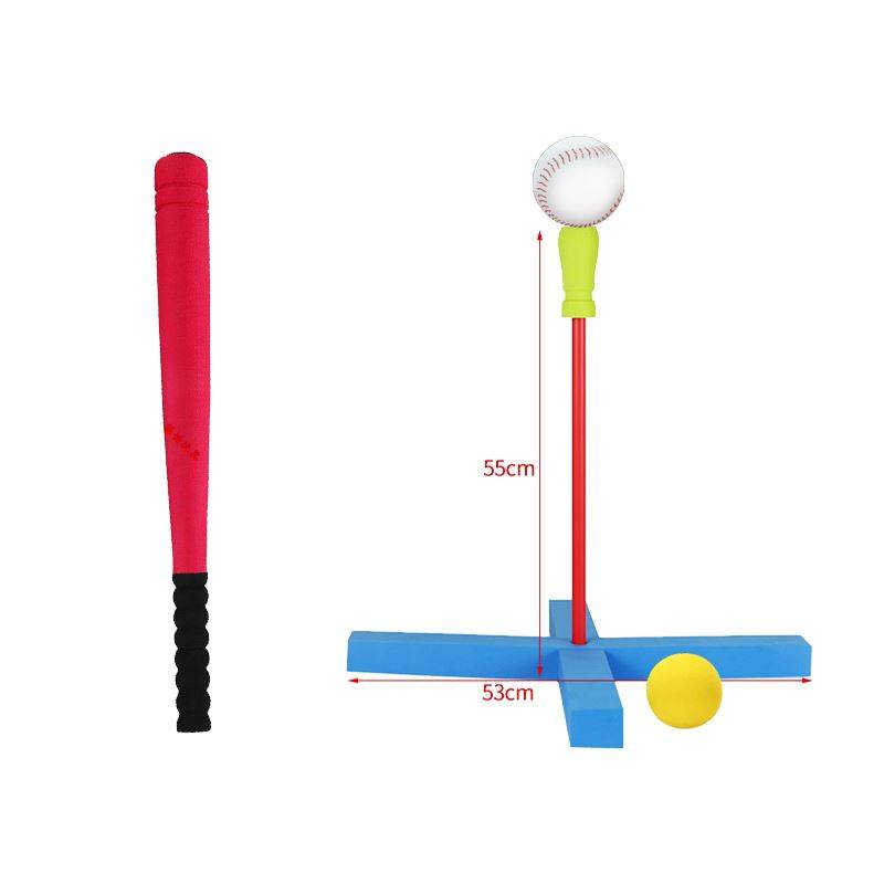 Blushing small bracket baseball stick set