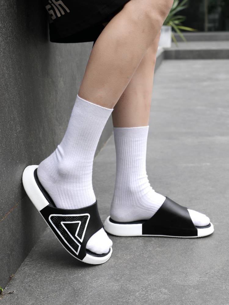 Peak polar slippers Summer wears 2024 new men's anti -skid sports cool dragging basketball female Tai Chi stepping on shit