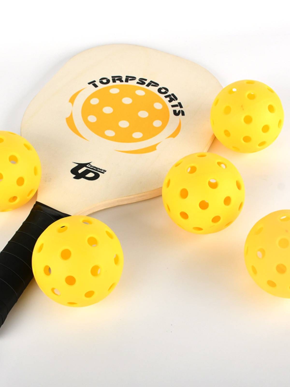 Pyk ball hole ball ball 40 -size holes Pickleball Pickleball conforms to USAPA multi -color