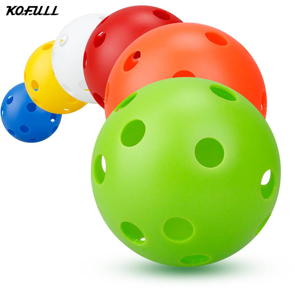 72mm indoor ball 26 Pole ball PE injection plastic ball Pickleball