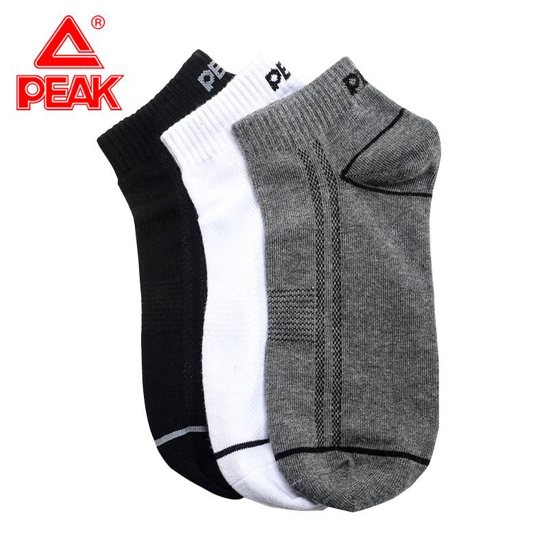 Pyk socks male 2023 summer breathable men's socks thin short basketball running sports boat socks 6 dual