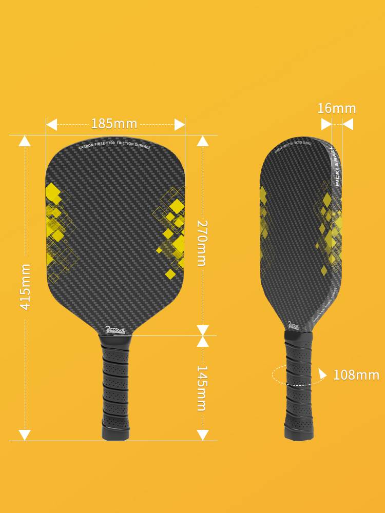 Peak racket board T700 carbon fiber professional competition sports outdoor Pixar racket set Pocket ball racket