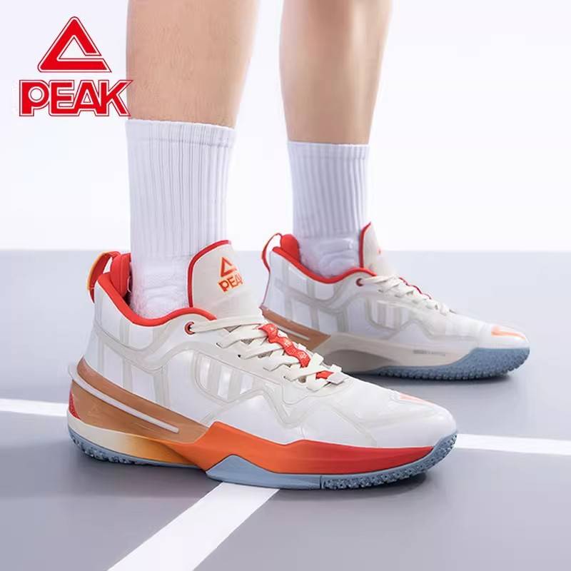 Peak polar flashes 3 generations of basketball shoes limited color matching new cushioning wear -resistant sneakers actual combat ball shoes men