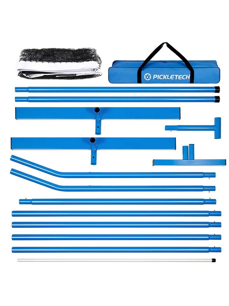 Children's Tennis.com Tennis Network Portable Badminton Network Shelf 6.7M Folding Mobile Tennis Grids