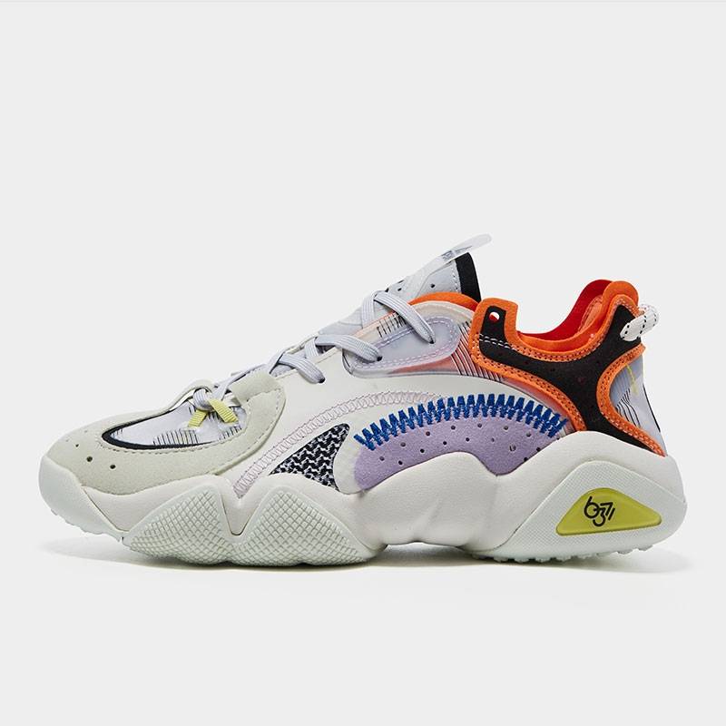 Peak Extreme 6371 summer new breathable sports leisure couple basketball shoes wear -resistant and breathable stitching model