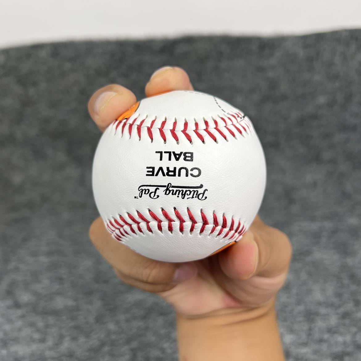 Exporting American baseball adult fingerprint practice ball 9 -inch red line ballball training ball
