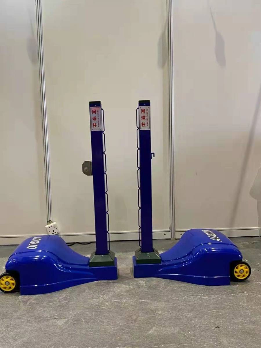 Mobile -type tennis column frame ultra -heavy badminton ball volleyball pillar pillar pillar net buried home club