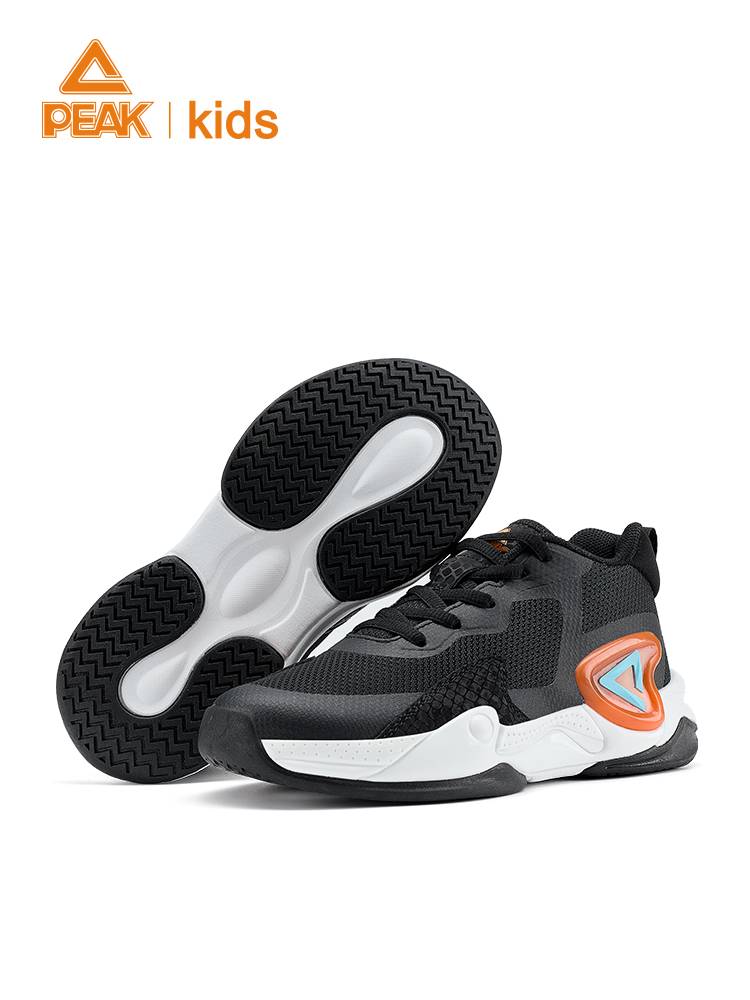 Peak children's shoes spring and summer children's basketball shoes young sports shoes men's net shock absorption running shoes shoes