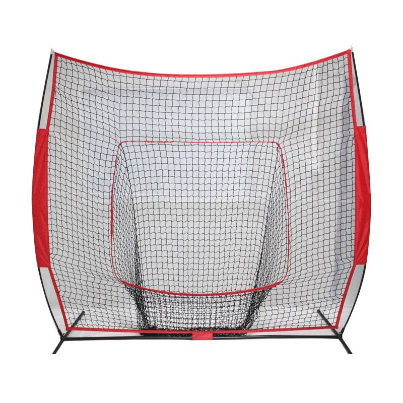 7x7 feet baseball pitcher training 1.5m gearball exercise online home soft -type baseball strike net pocket