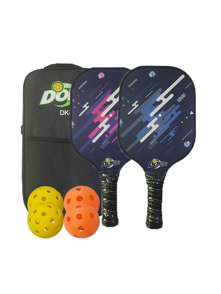 Pek ball racket board feathers, tennis pattern, indoor outdoor shooting school training shooting competition special shooting college student shooting