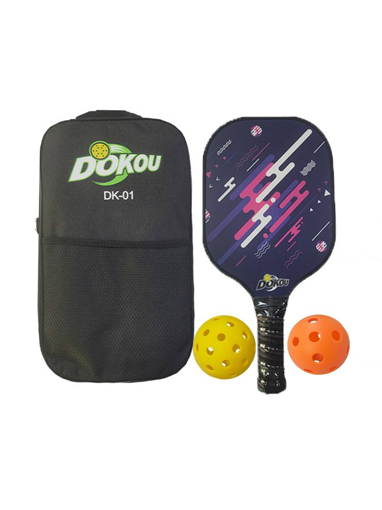 Pek ball racket board feathers, tennis pattern, indoor outdoor shooting school training shooting competition special shooting college student shooting