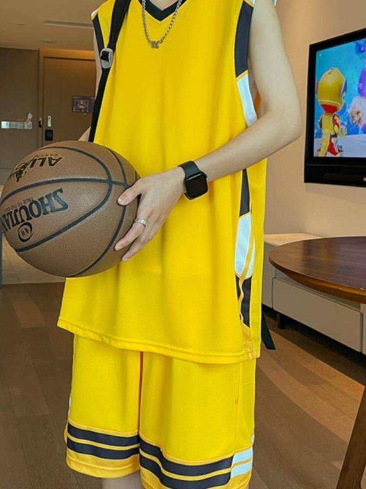 Official flagship Store Pinetic Penguin Summer Skin Skin Boys 13 -year -old junior high school student 14 basketball uniform sportswear